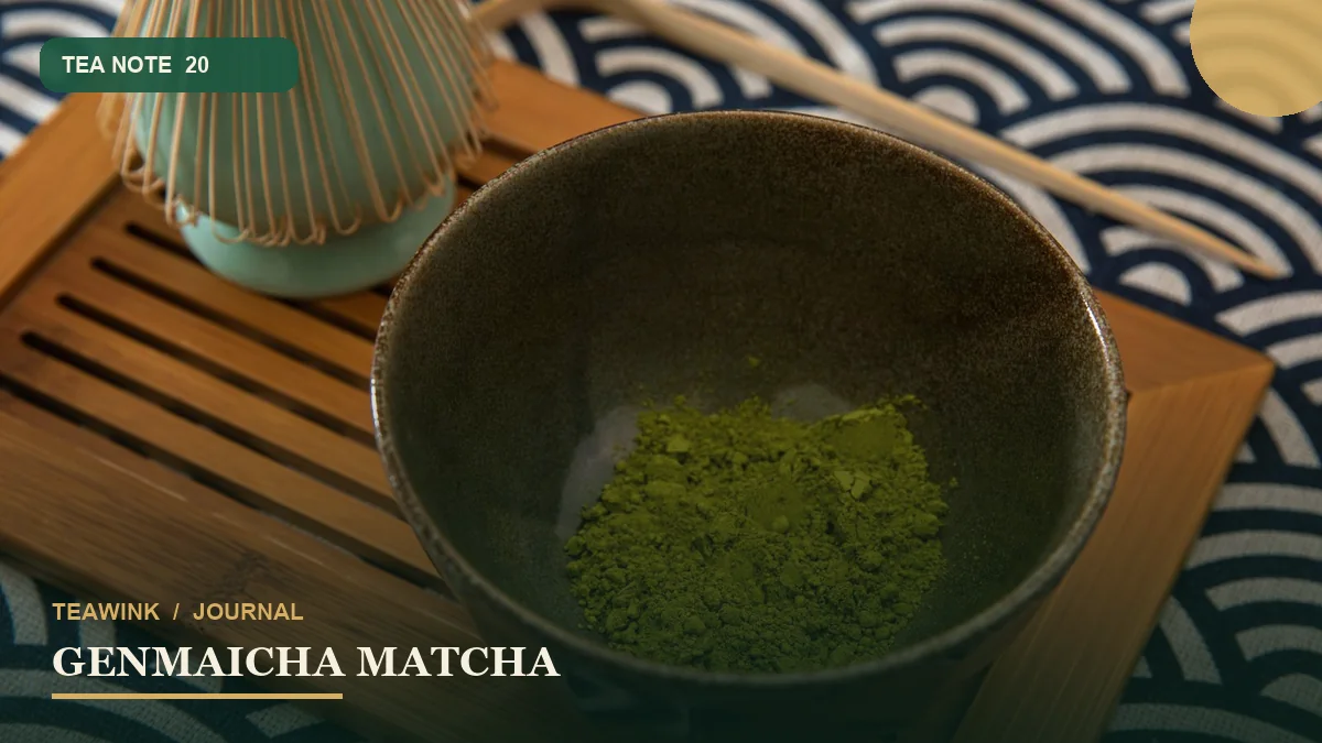Genmaicha Matcha: Teh Hijau, Matcha, dan Aroma Beras Panggang